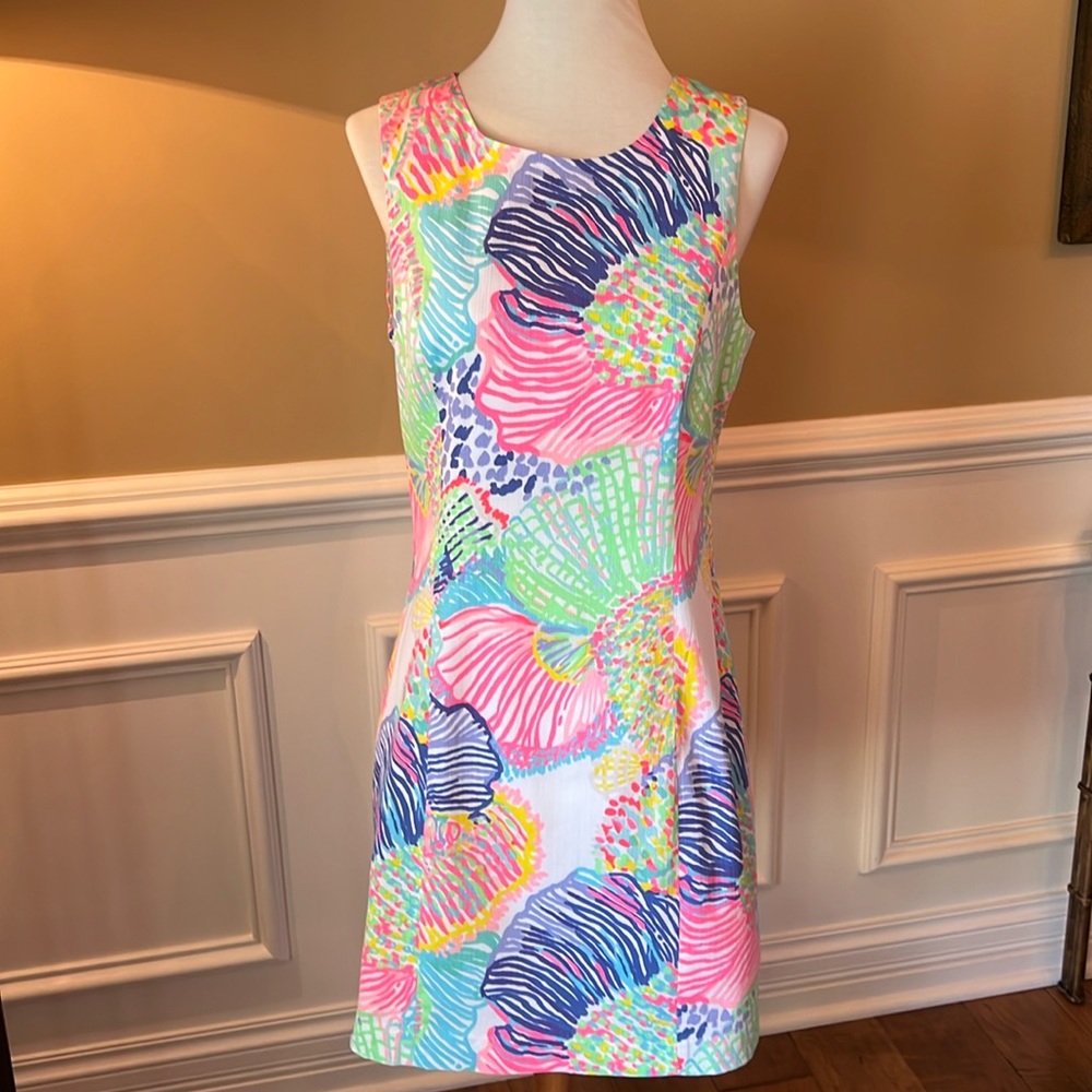 Lilly Pulitzer MILA Roar of the Seas Shift Dress - Picture 3 of 12